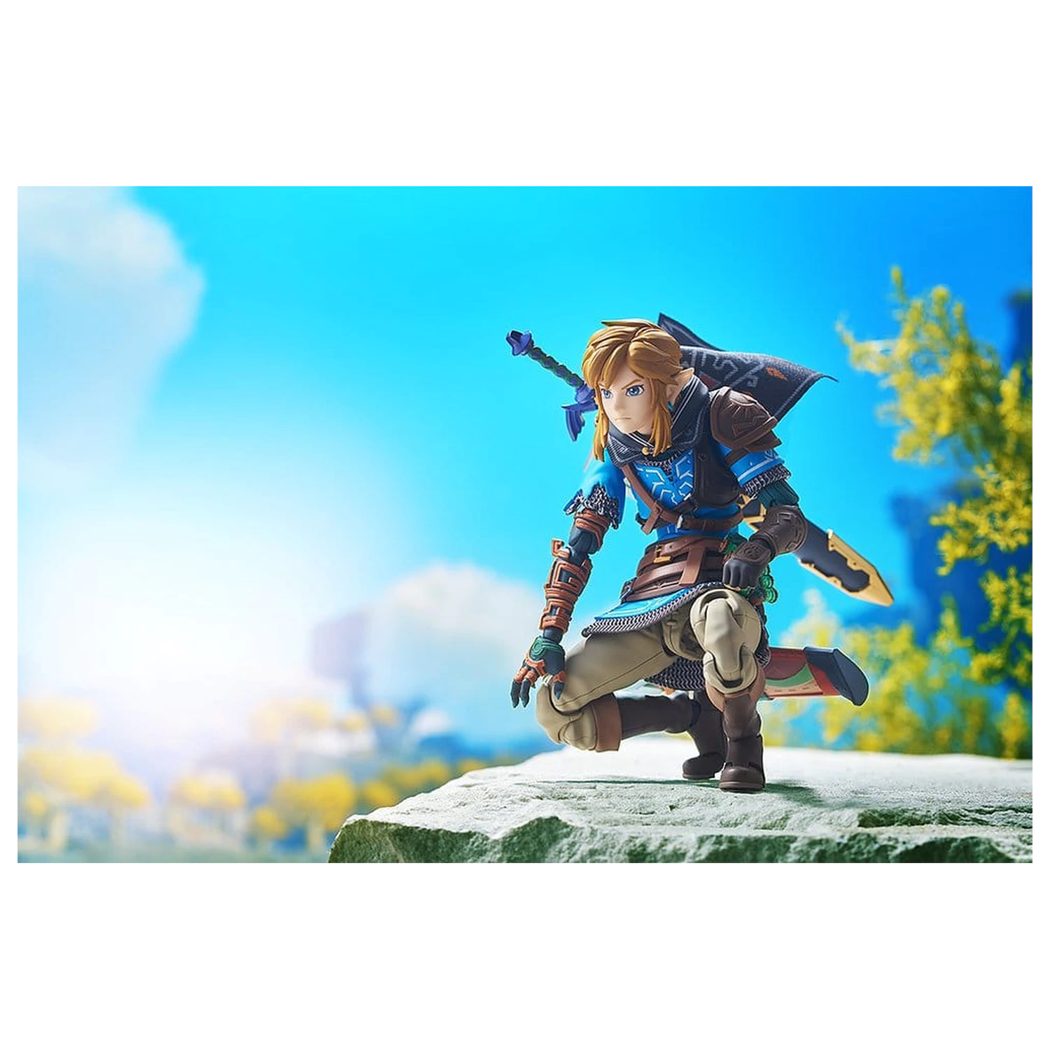 The Legend of Zelda Tears of the Kingdom Figurina de acțiune Figma Link Tears of the Kingdom Ver. Editia DX 15 cm poza produsului
