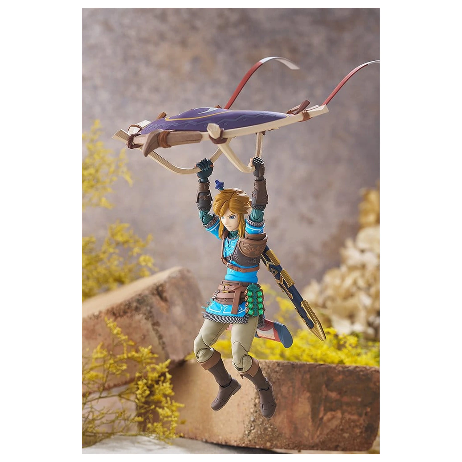 The Legend of Zelda Tears of the Kingdom Figurina de acțiune Figma Link Tears of the Kingdom Ver. Editia DX 15 cm poza produsului