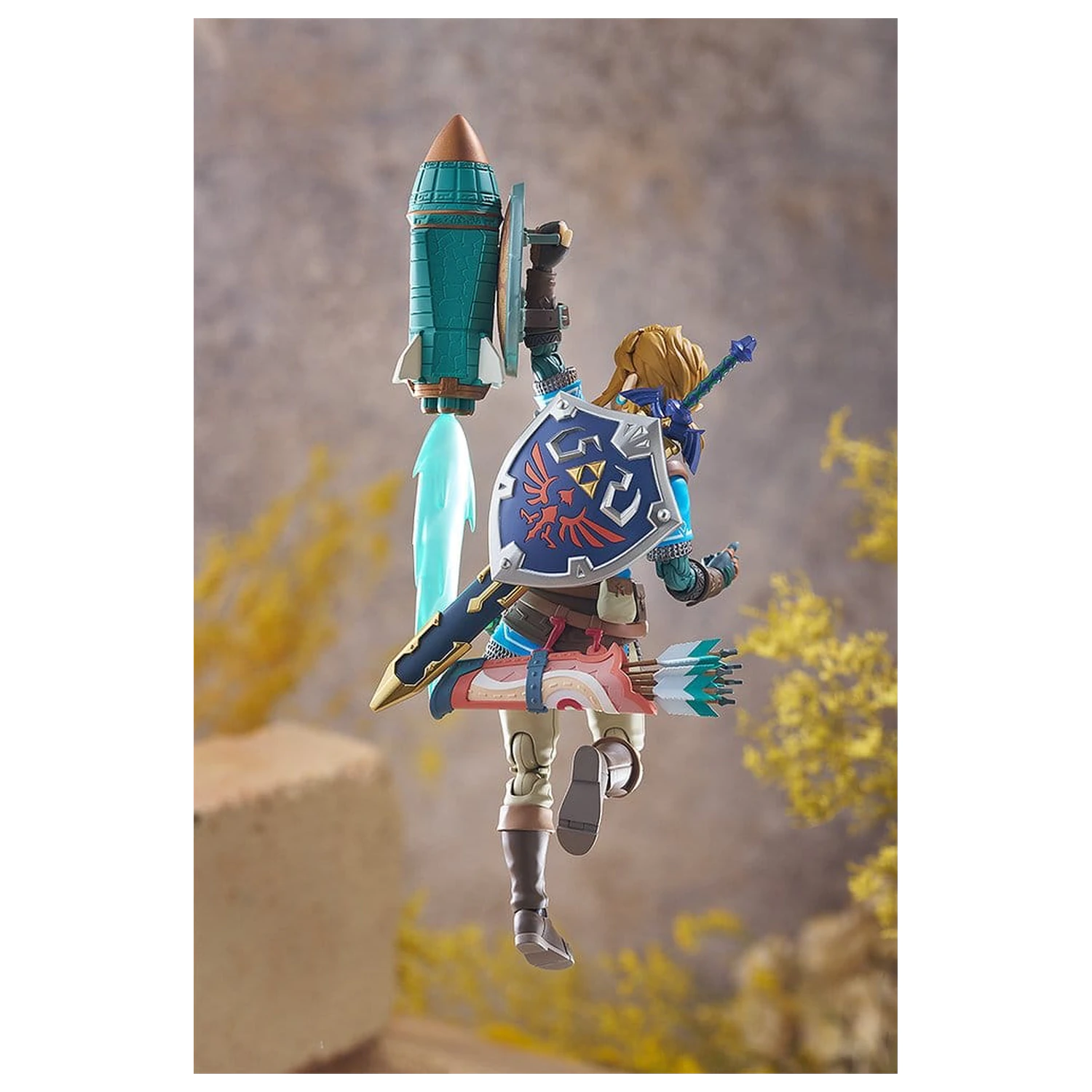 The Legend of Zelda Tears of the Kingdom Figurina de acțiune Figma Link Tears of the Kingdom Ver. Editia DX 15 cm poza produsului