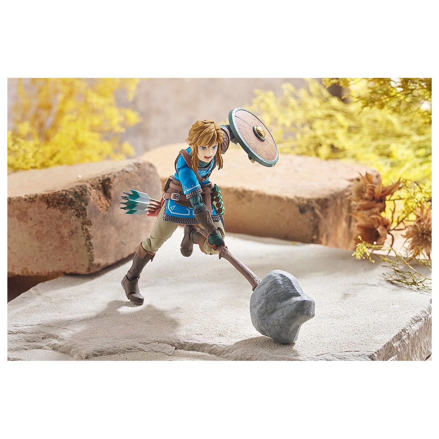 The Legend of Zelda Tears of the Kingdom Figurina de acțiune Figma Link Tears of the Kingdom Ver. Editia DX 15 cm poza produsului