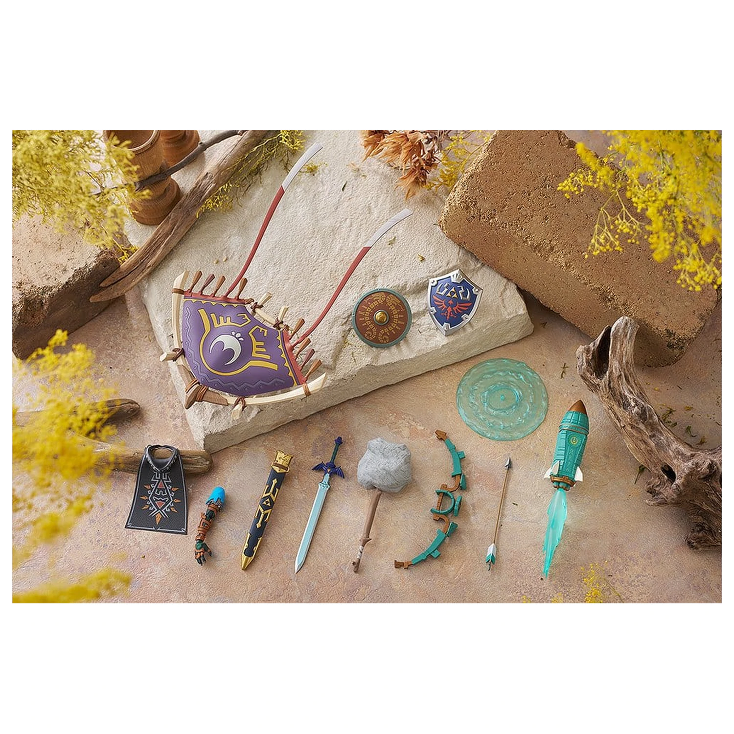 The Legend of Zelda Tears of the Kingdom Figurina de acțiune Figma Link Tears of the Kingdom Ver. Editia DX 15 cm poza produsului