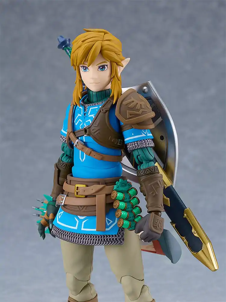 The Legend of Zelda Tears of the Kingdom Figurina de acțiune Figma Link Tears of the Kingdom Ver. DX Edition 15 cm poza produsului