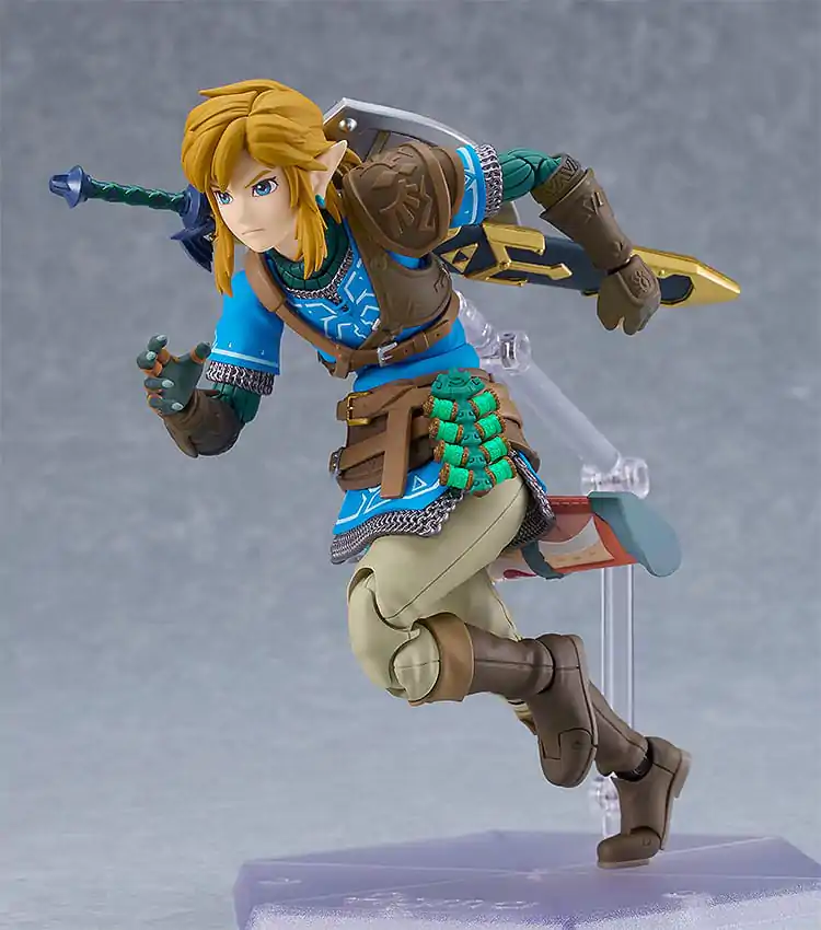 The Legend of Zelda Tears of the Kingdom Figurina de acțiune Figma Link Tears of the Kingdom Ver. DX Edition 15 cm poza produsului