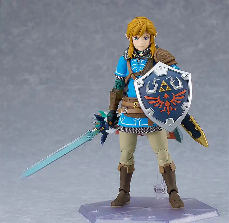 The Legend of Zelda Tears of the Kingdom Figurina de acțiune Figma Link Tears of the Kingdom Ver. DX Edition 15 cm poza produsului