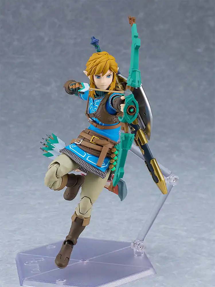 The Legend of Zelda Tears of the Kingdom Figurina de acțiune Figma Link Tears of the Kingdom Ver. DX Edition 15 cm poza produsului