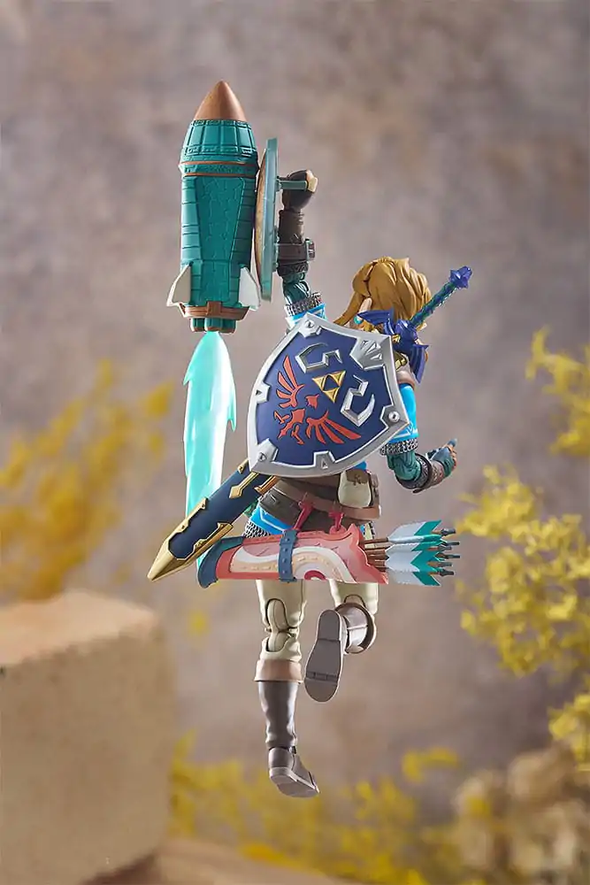 The Legend of Zelda Tears of the Kingdom Figurina de acțiune Figma Link Tears of the Kingdom Ver. DX Edition 15 cm poza produsului