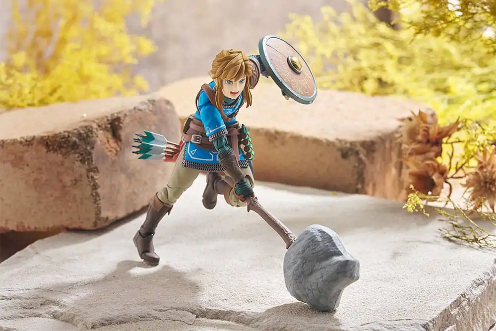 The Legend of Zelda Tears of the Kingdom Figurina de acțiune Figma Link Tears of the Kingdom Ver. DX Edition 15 cm poza produsului