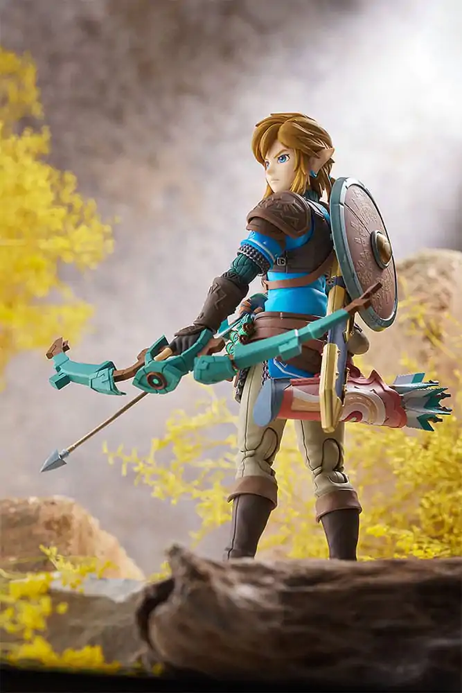 The Legend of Zelda Tears of the Kingdom Figurina de acțiune Figma Link Tears of the Kingdom Ver. DX Edition 15 cm poza produsului