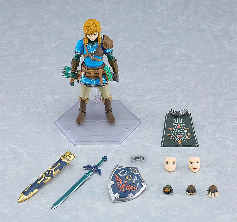 The Legend of Zelda Tears of the Kingdom Figurina de acțiune Figma Link Tears of the Kingdom Ver. 15 cm poza produsului