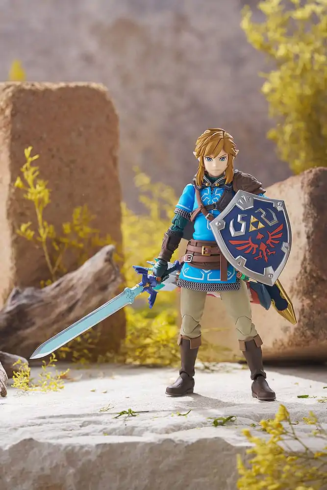 The Legend of Zelda Tears of the Kingdom Figurina de acțiune Figma Link Tears of the Kingdom Ver. 15 cm poza produsului