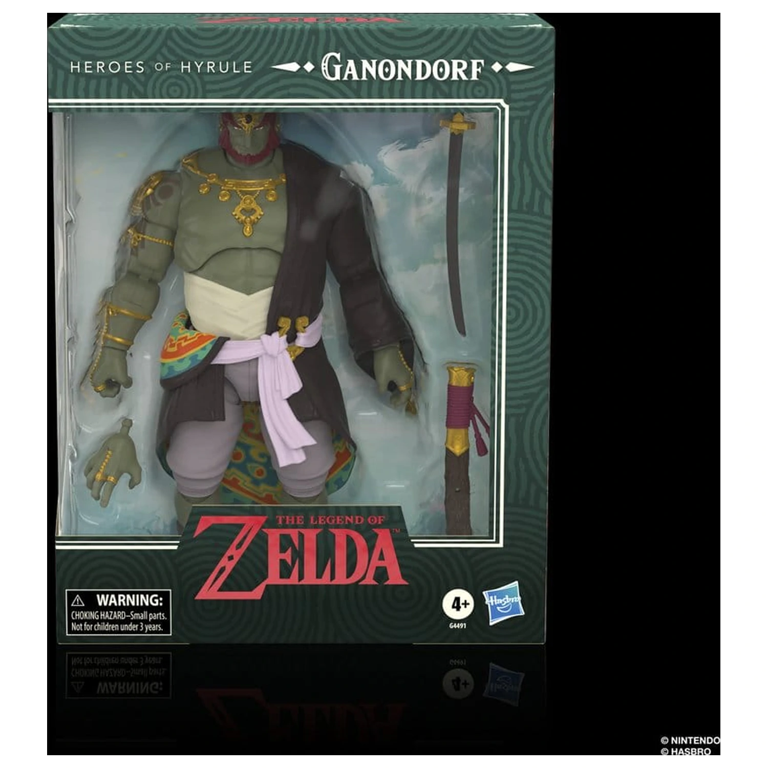 The Legend of Zelda: Tears of the Kingdom Heroes of Hyrule figurina de actiune Ganondorf 19 cm poza produsului