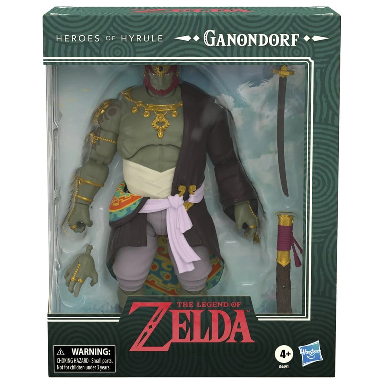 The Legend of Zelda: Tears of the Kingdom Heroes of Hyrule figurina de actiune Ganondorf 19 cm poza produsului