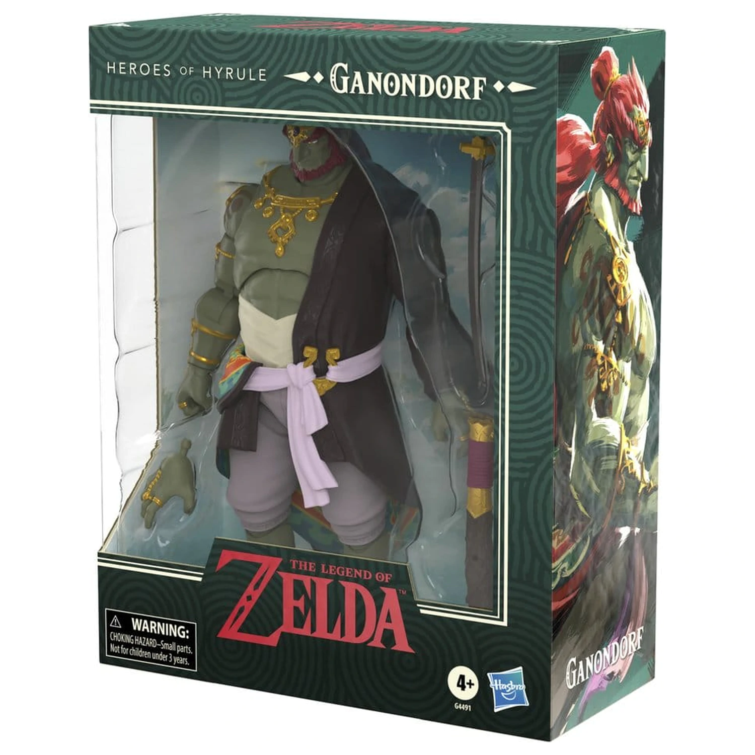 The Legend of Zelda: Tears of the Kingdom Heroes of Hyrule figurina de actiune Ganondorf 19 cm poza produsului