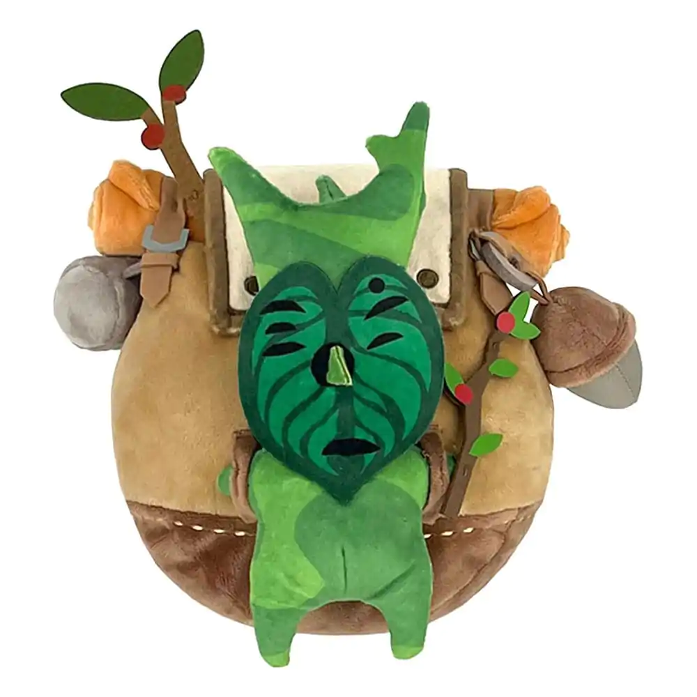 The Legend of Zelda: Tears of the Kingdom Figurina de pluș ZP04 Korok with Backpack Brown 17 cm poza produsului