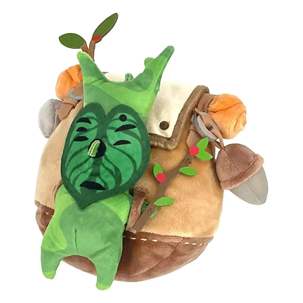 The Legend of Zelda: Tears of the Kingdom Figurina de pluș ZP04 Korok with Backpack Brown 17 cm poza produsului