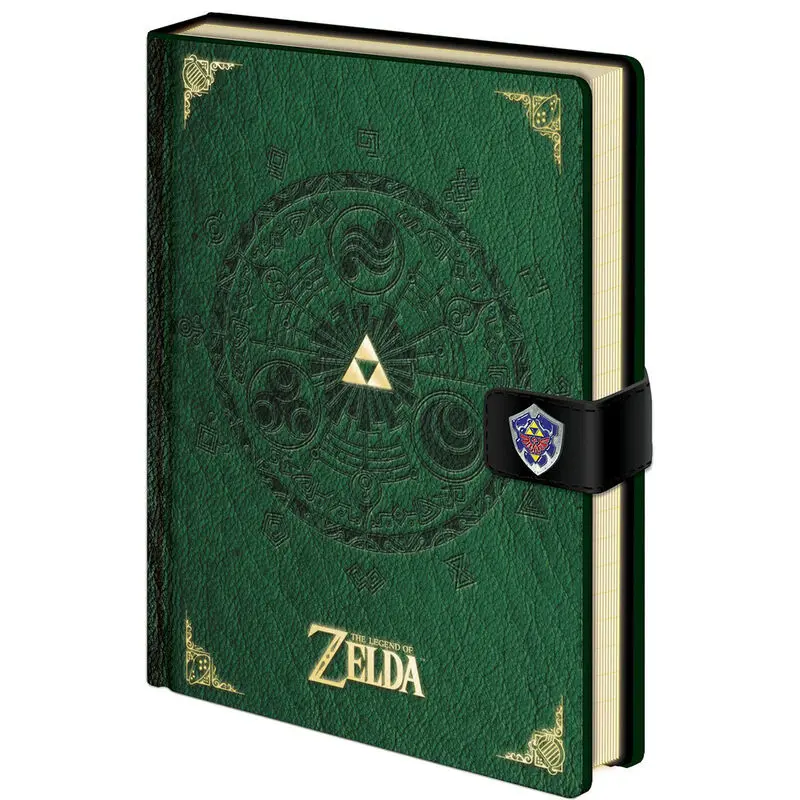 Caiet Premium A5 Legend of Zelda Triforce Versiune Nouă poza produsului