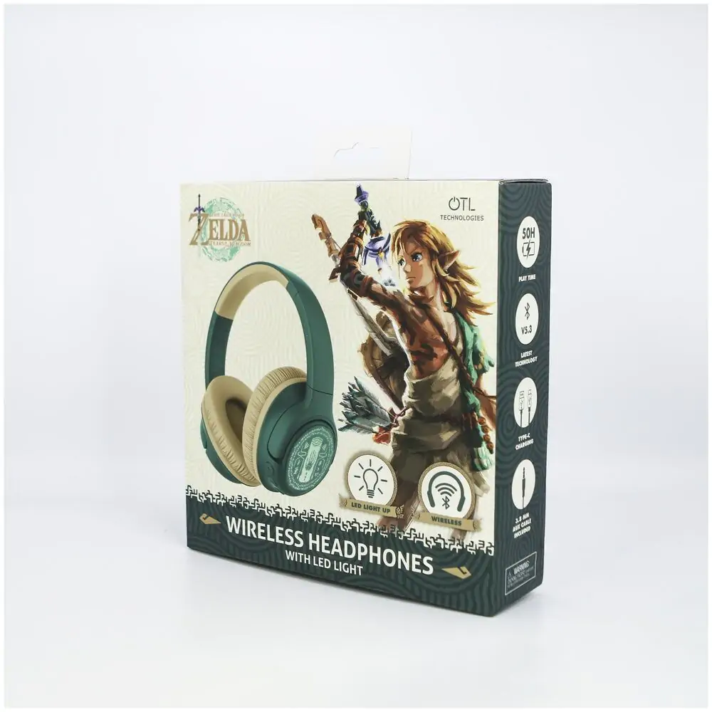 The Legend of Zelda căști wireless LED poza produsului