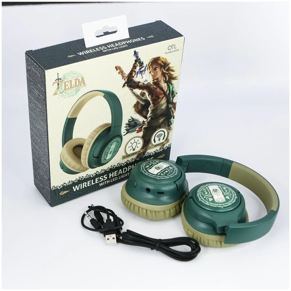 The Legend of Zelda căști wireless LED poza produsului