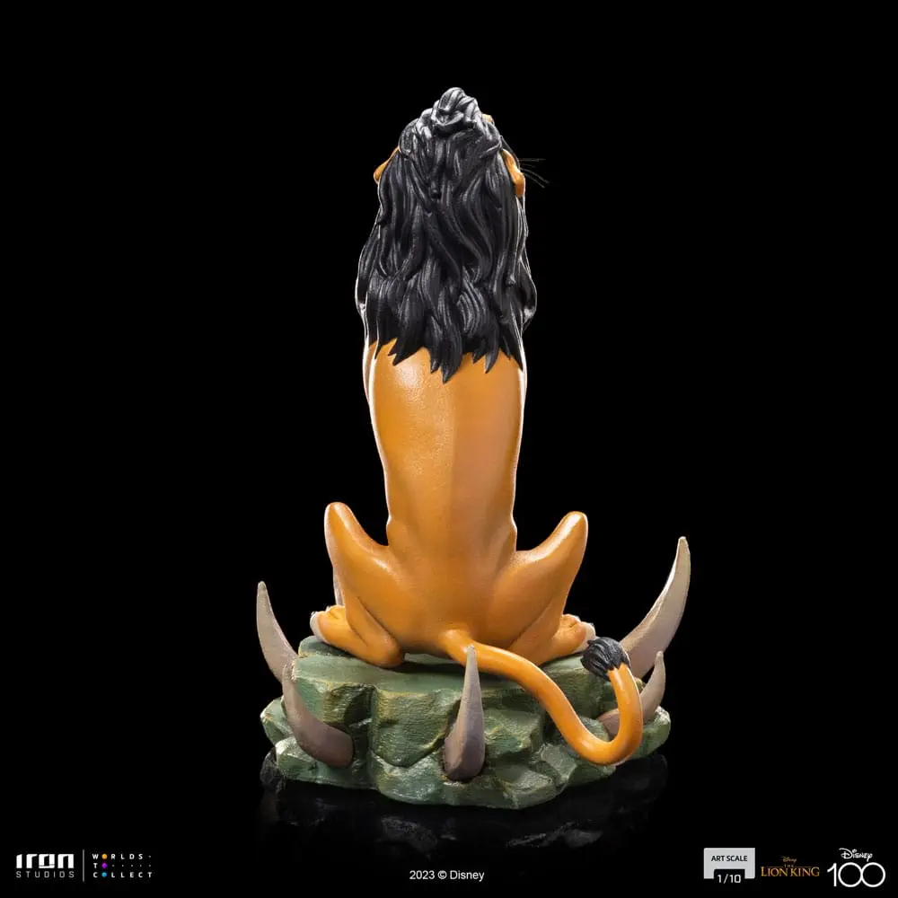 The Lion King Art Scale Statuie 1/10 Scar Regular 16 cm poza produsului