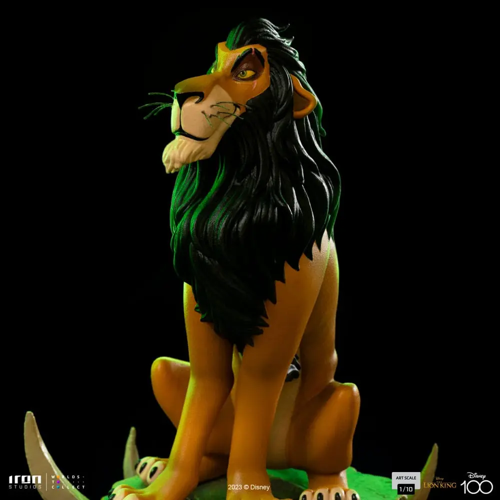 The Lion King Art Scale Statuie 1/10 Scar Regular 16 cm poza produsului