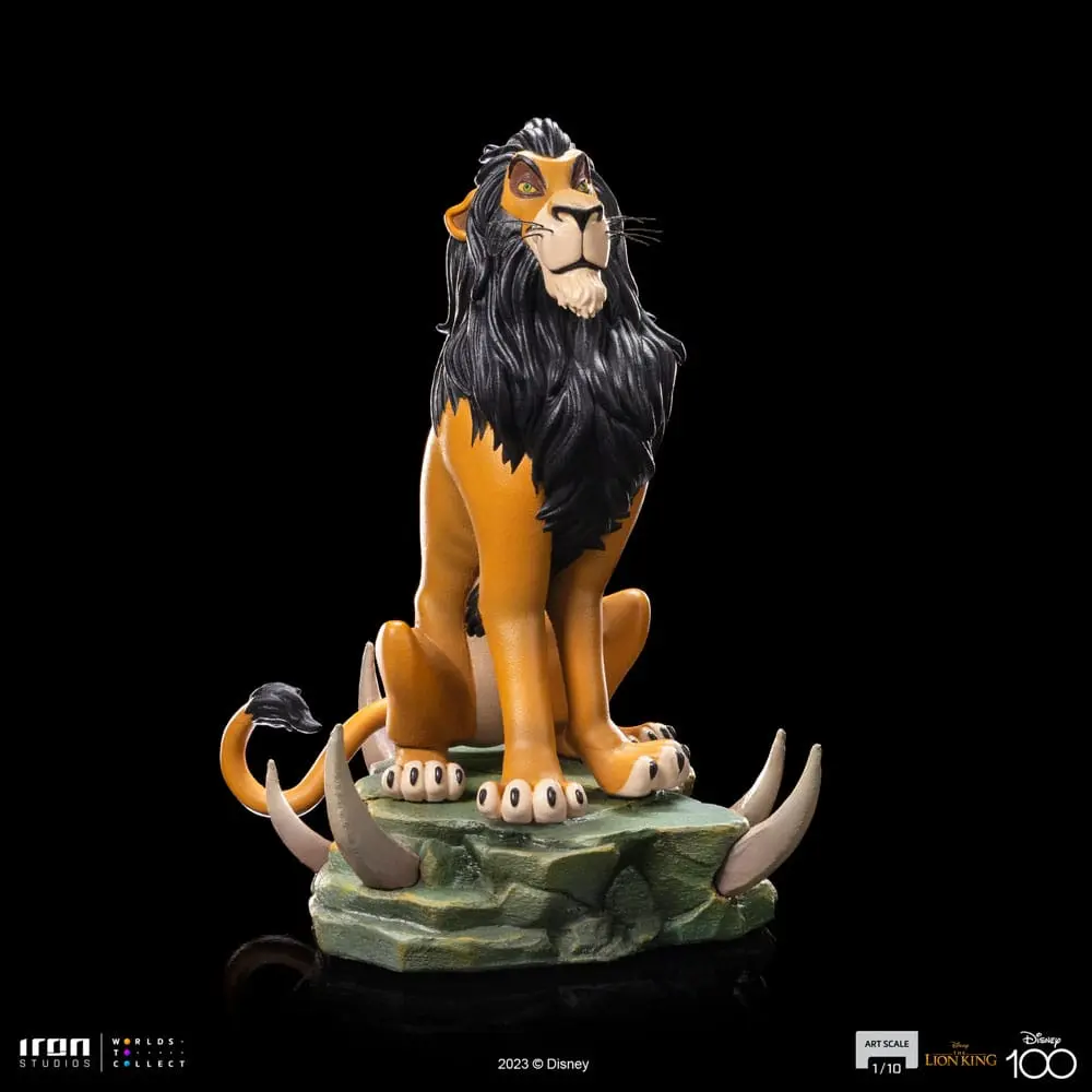 The Lion King Art Scale Statuie 1/10 Scar Regular 16 cm poza produsului