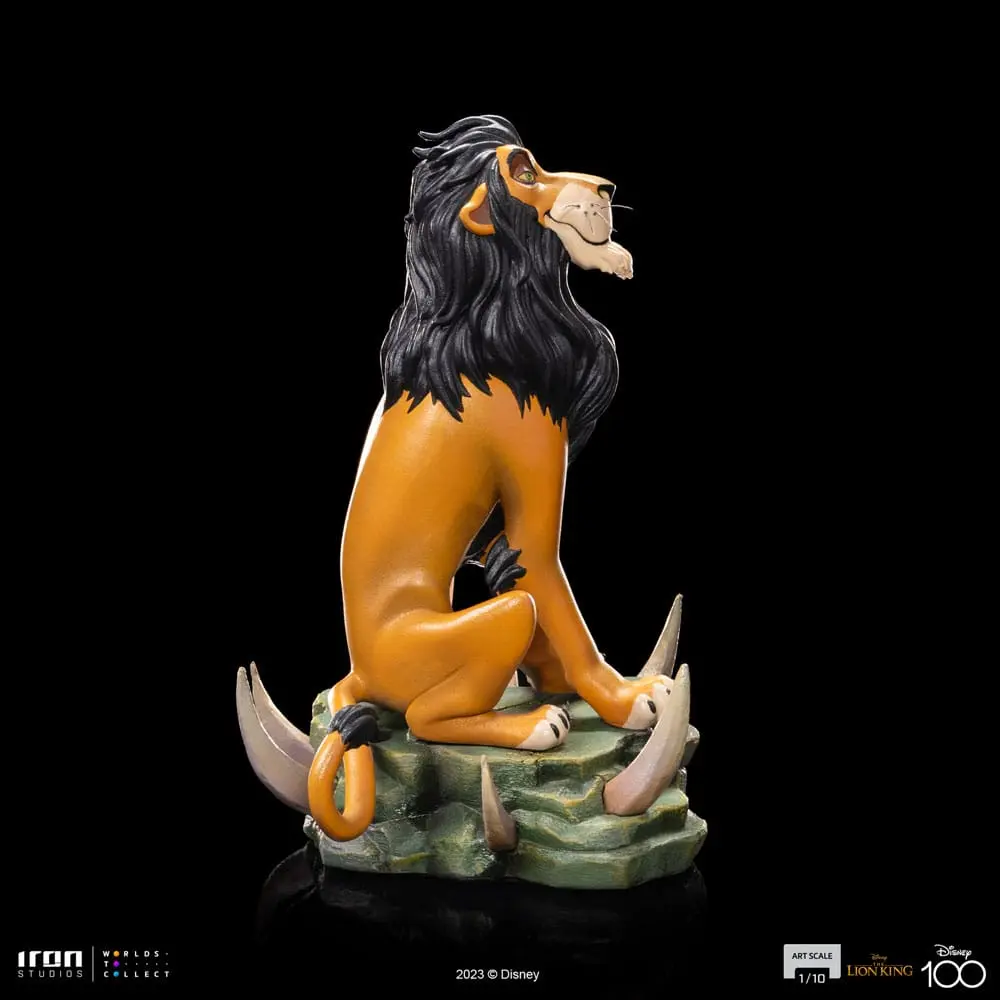 The Lion King Art Scale Statuie 1/10 Scar Regular 16 cm poza produsului