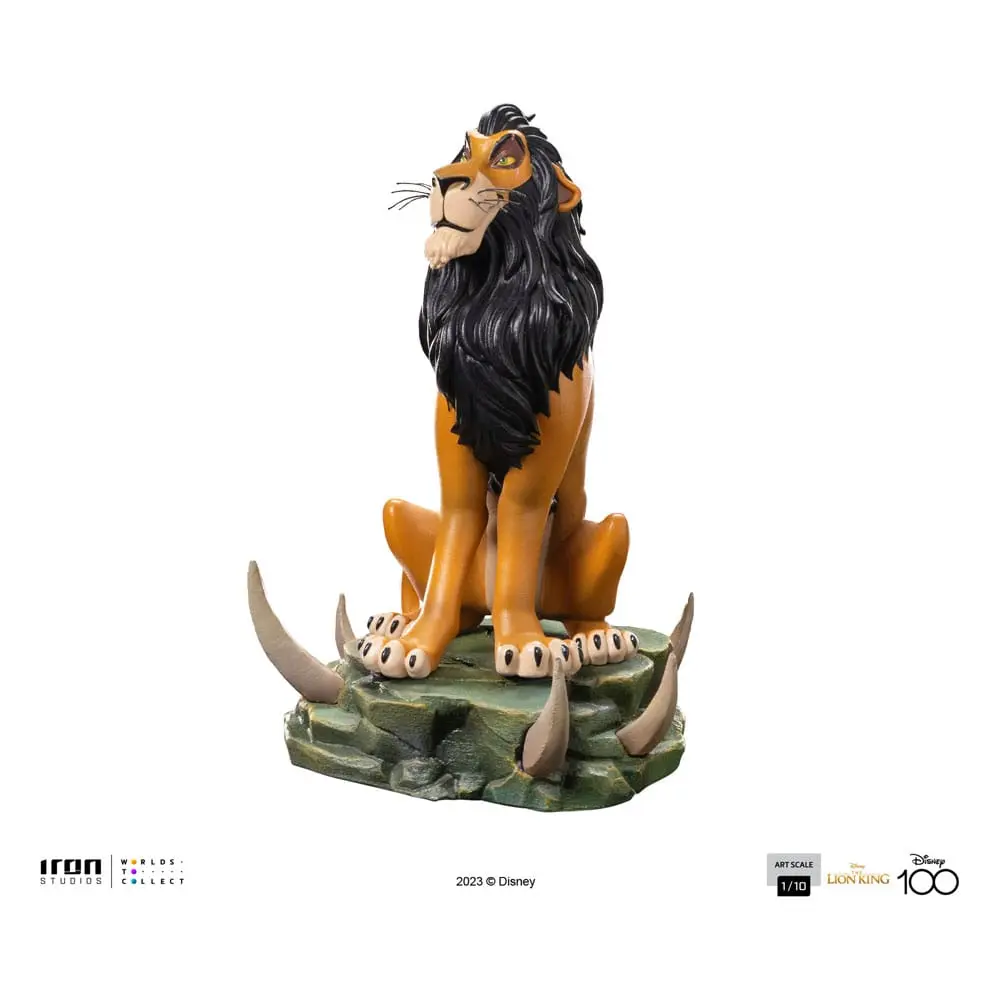 The Lion King Art Scale Statuie 1/10 Scar Regular 16 cm poza produsului