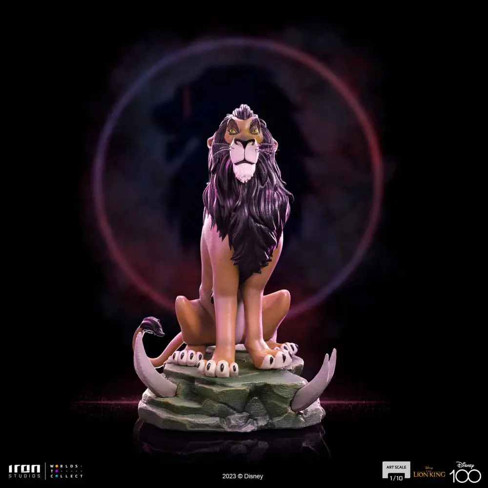 The Lion King Art Scale Statuie 1/10 Scar Regular 16 cm poza produsului