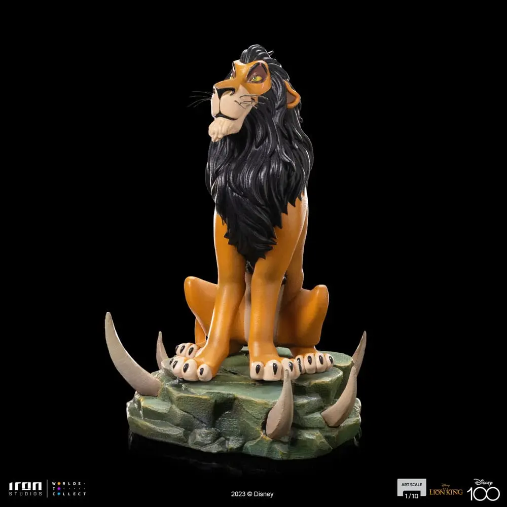 The Lion King Art Scale Statuie 1/10 Scar Regular 16 cm poza produsului