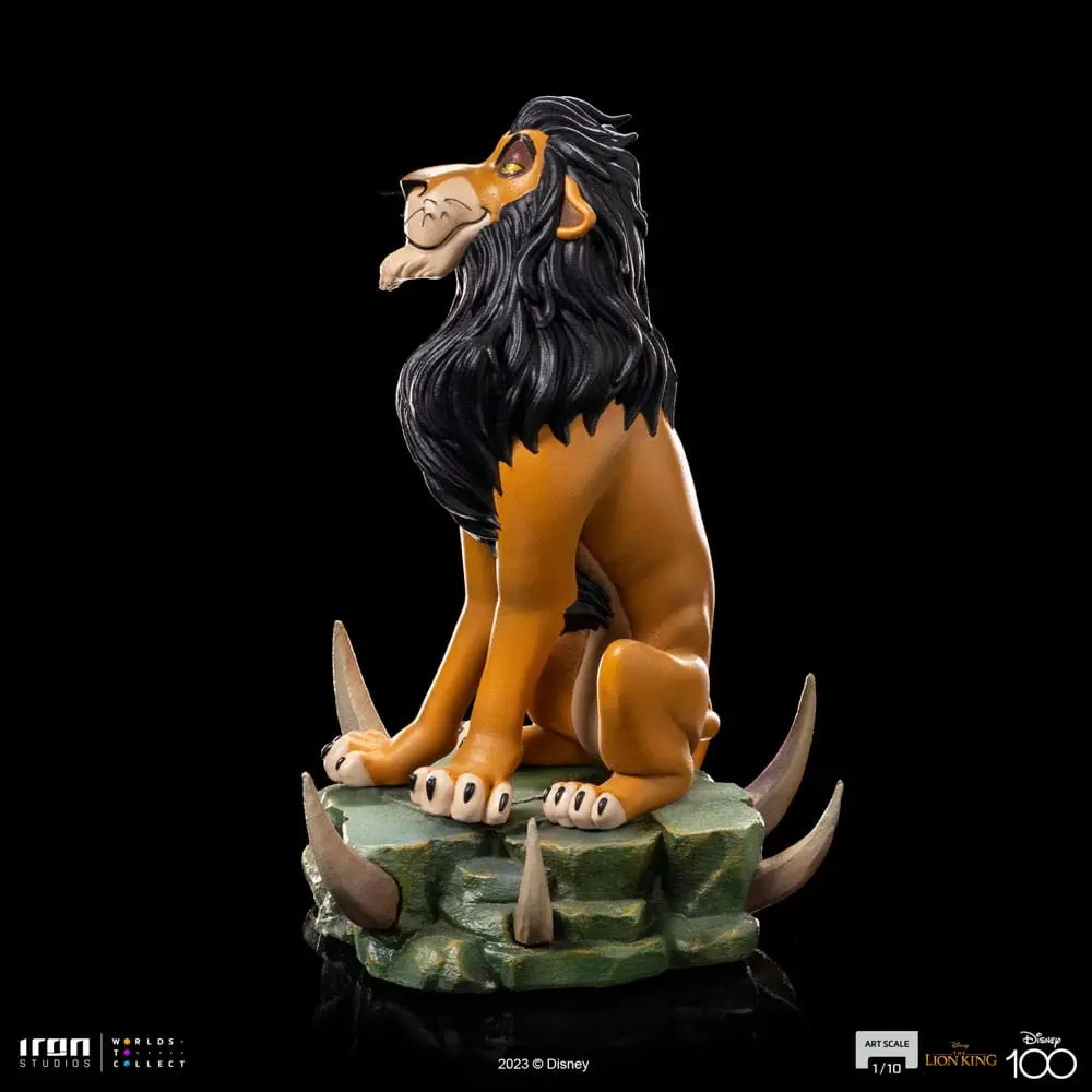 The Lion King Art Scale Statuie 1/10 Scar Regular 16 cm poza produsului