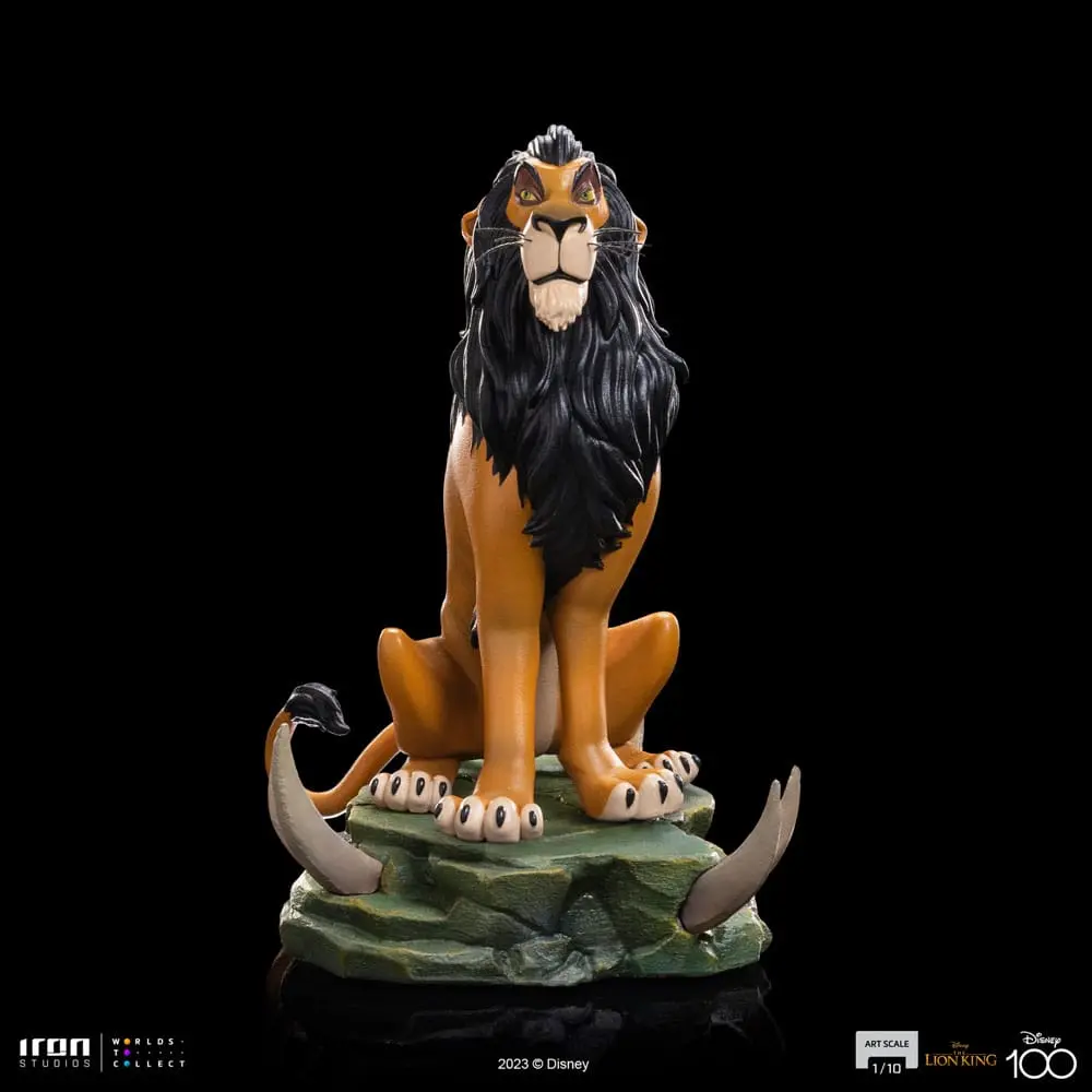 The Lion King Art Scale Statuie 1/10 Scar Regular 16 cm poza produsului