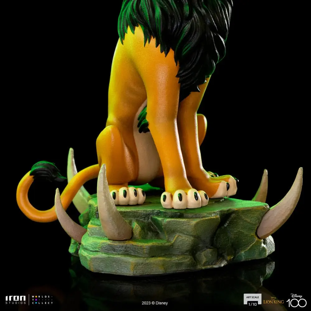 The Lion King Art Scale Statuie 1/10 Scar Regular 16 cm poza produsului