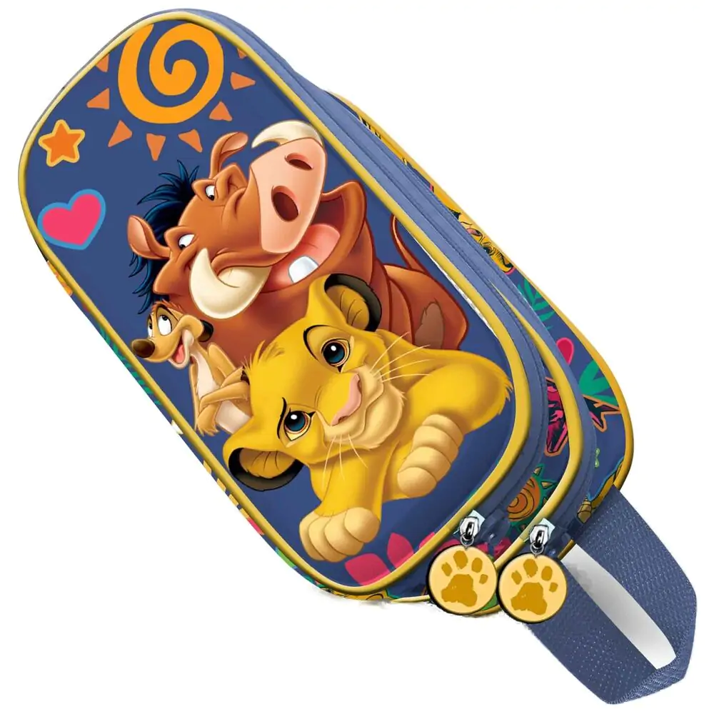 Disney The Lion King Friends etui dublu 3D pentru creioane poza produsului