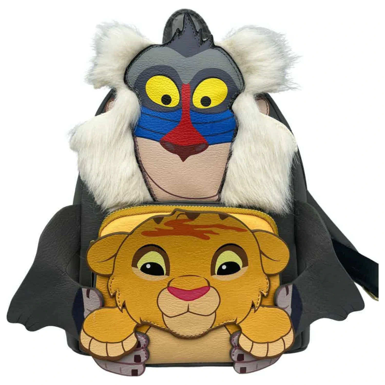 The Lion King Simba si Rafiki Rucsac Mini poza produsului