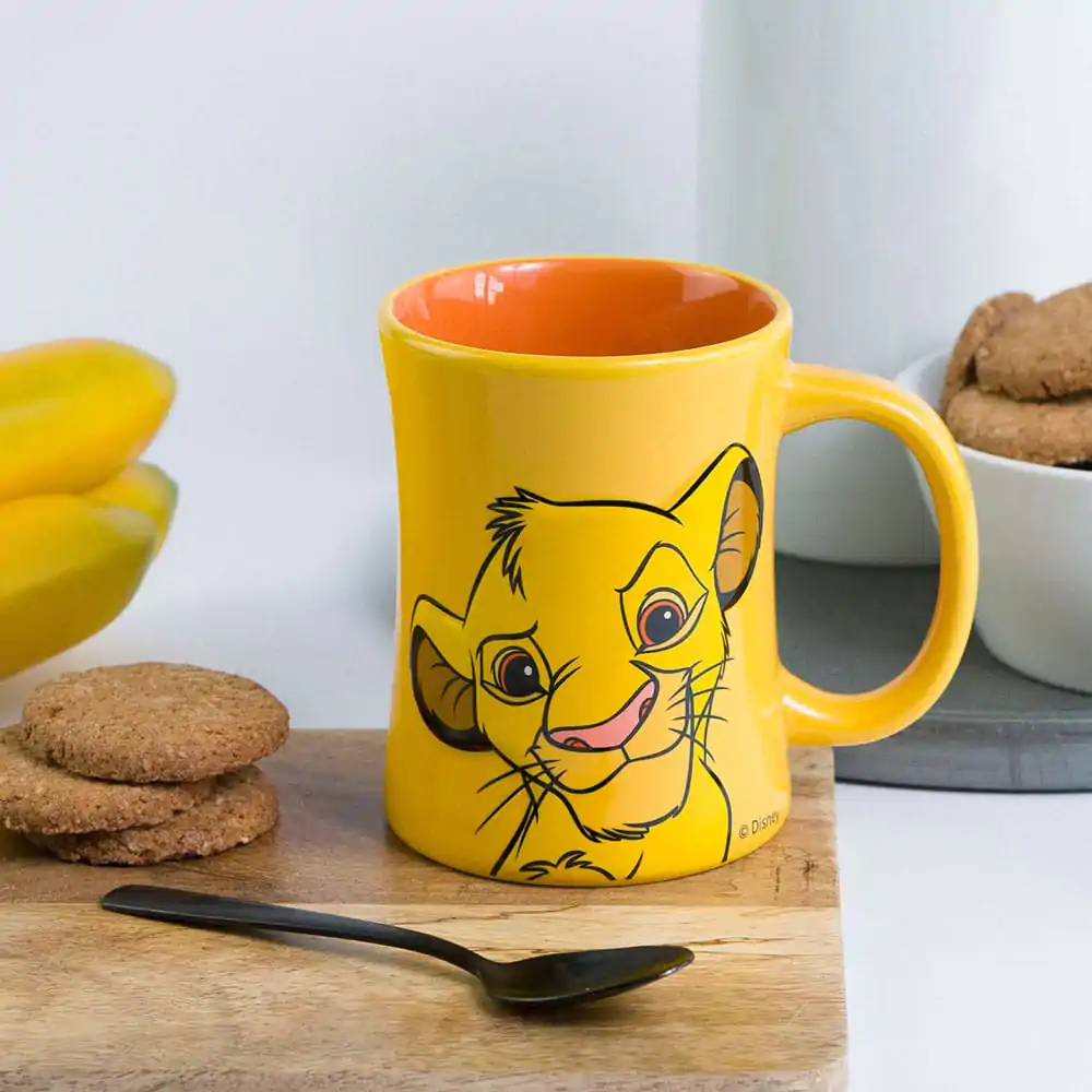 Disney The Lion King 3D Relief Cană Simba 360 ml poza produsului