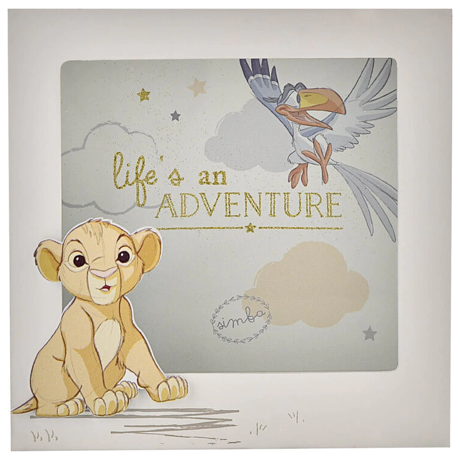 Disney The Lion King Simba cutie de bani poza produsului