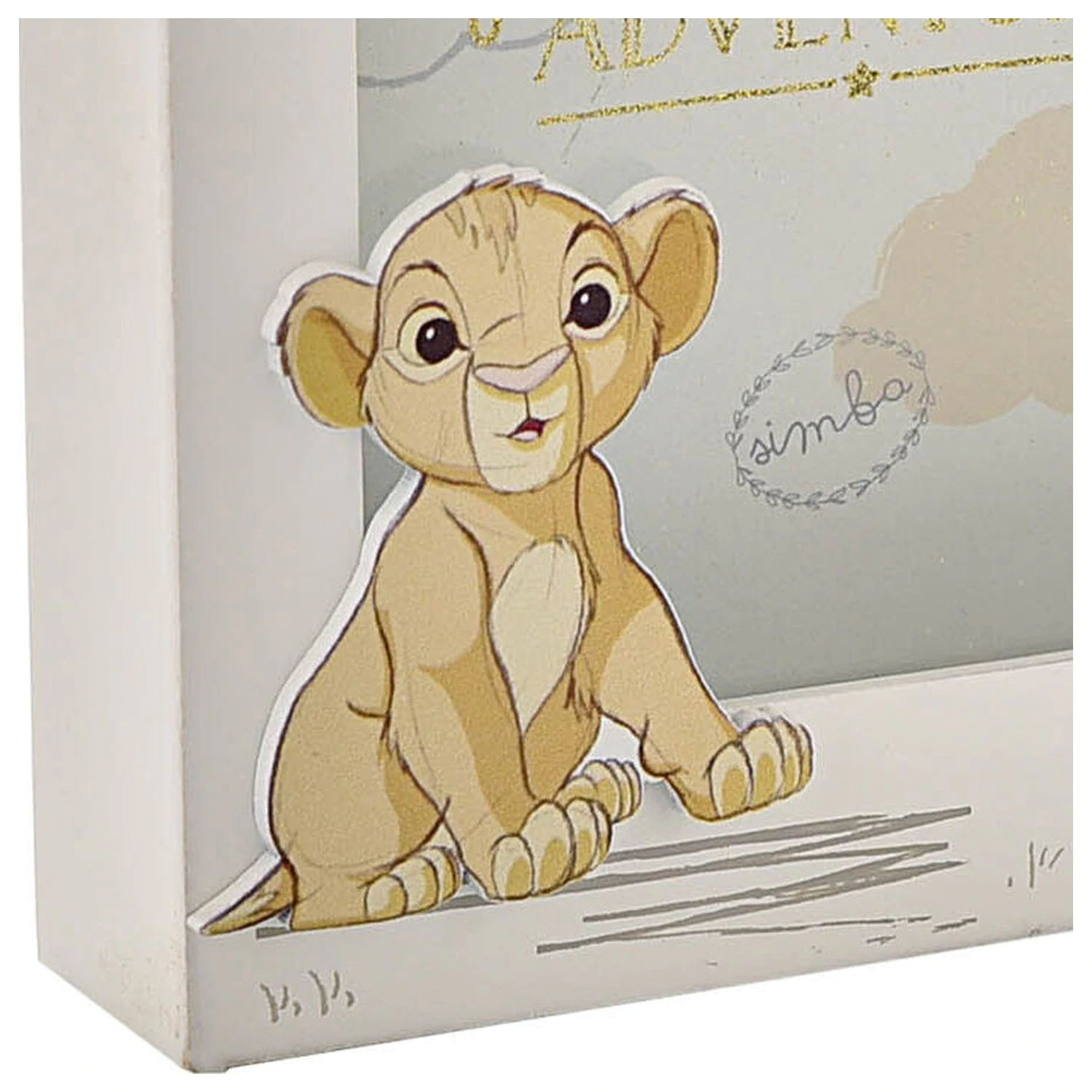 Disney The Lion King Simba cutie de bani poza produsului