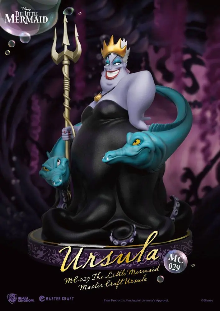 The Little Mermaid Master Craft Statuie Ursula 41 cm poza produsului