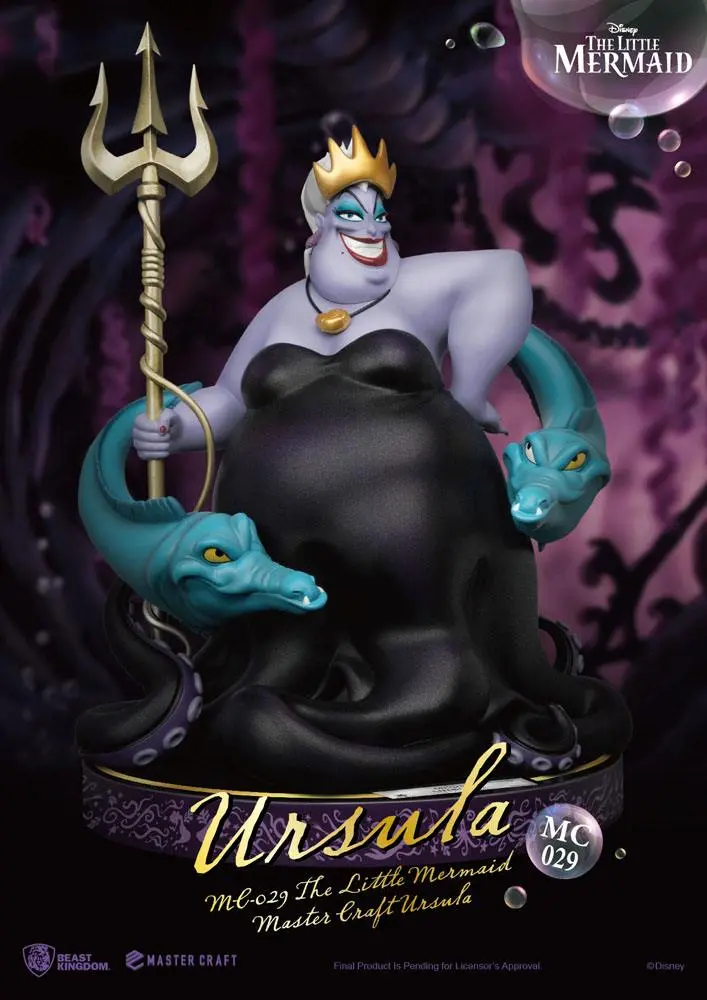 The Little Mermaid Master Craft Statuie Ursula 41 cm poza produsului