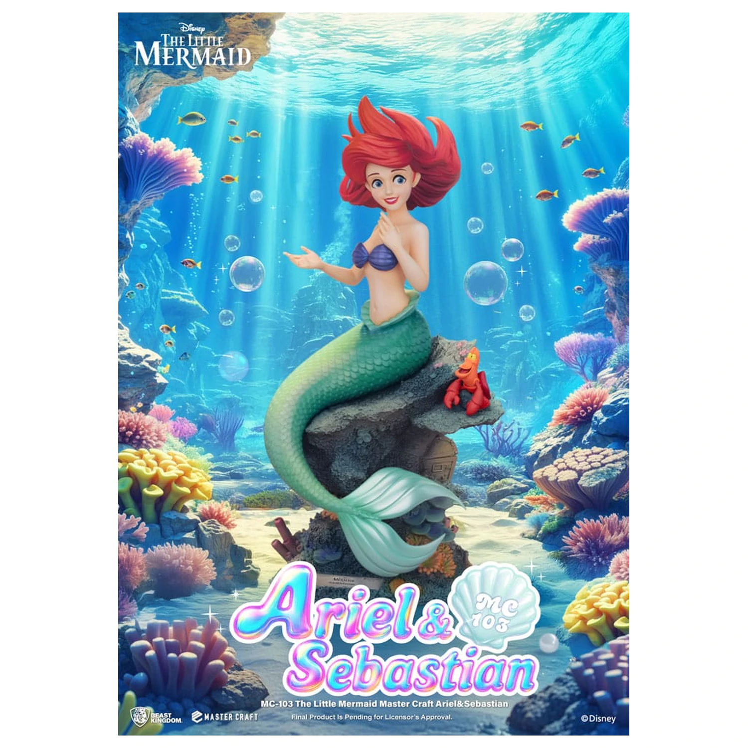 The Little Mermaid Master Craft Statuie Vito Corleone 42 cm poza produsului