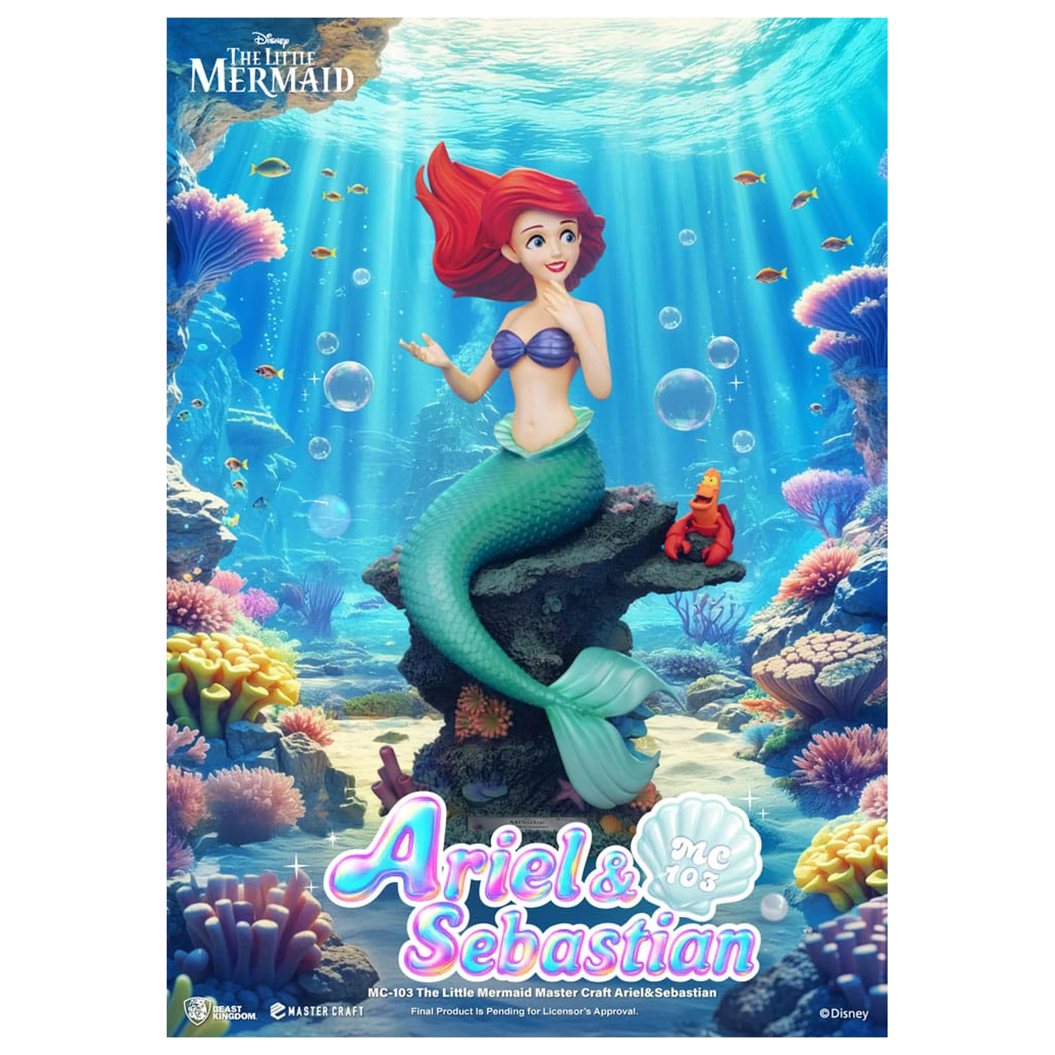 The Little Mermaid Master Craft Statuie Vito Corleone 42 cm poza produsului