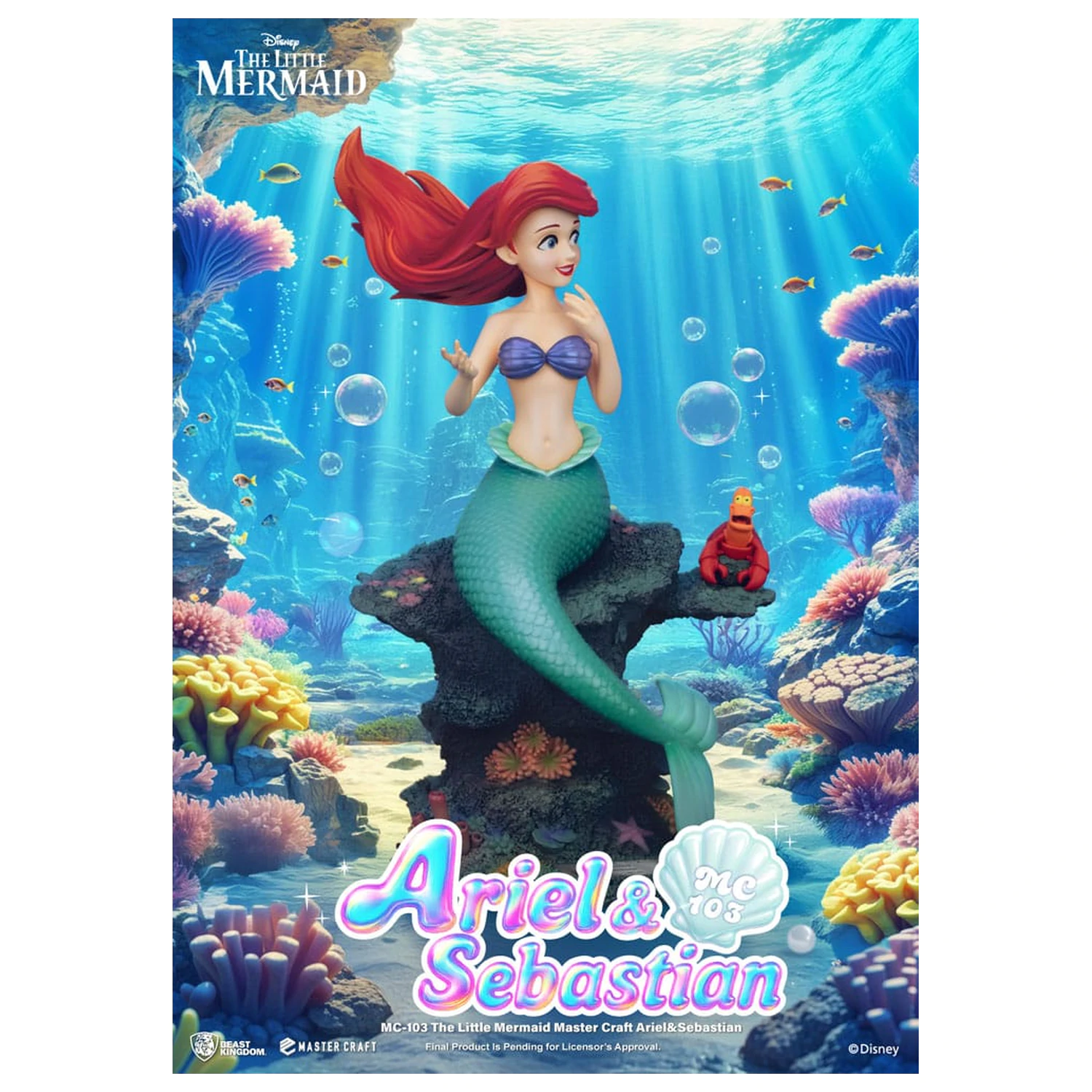 The Little Mermaid Master Craft Statuie Vito Corleone 42 cm poza produsului