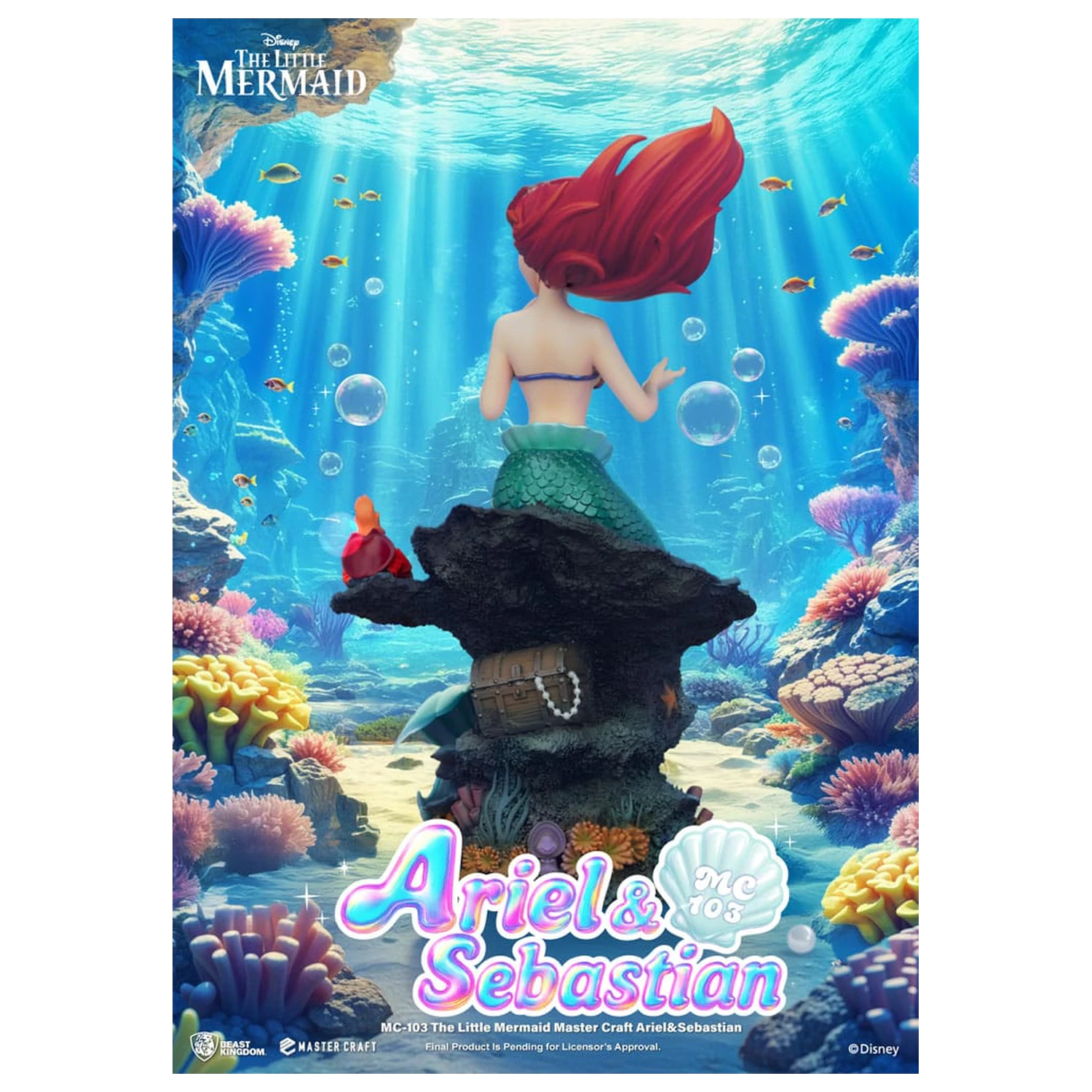 The Little Mermaid Master Craft Statuie Vito Corleone 42 cm poza produsului