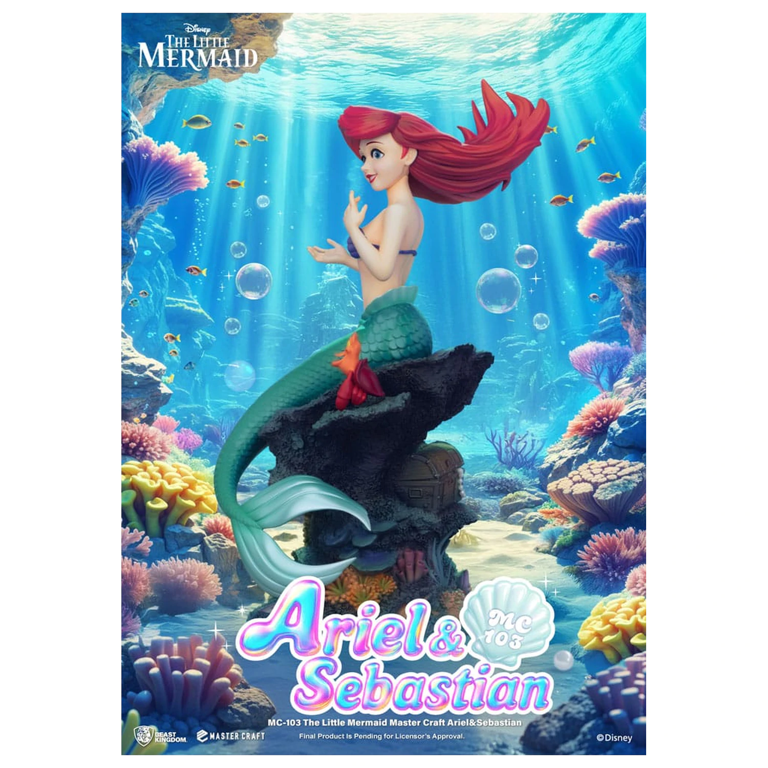 The Little Mermaid Master Craft Statuie Vito Corleone 42 cm poza produsului