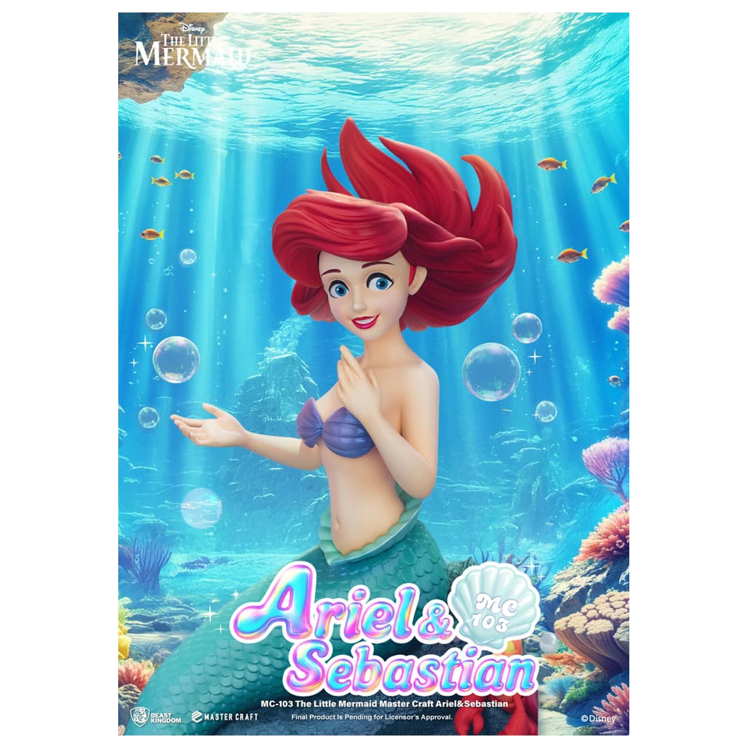 The Little Mermaid Master Craft Statuie Vito Corleone 42 cm poza produsului