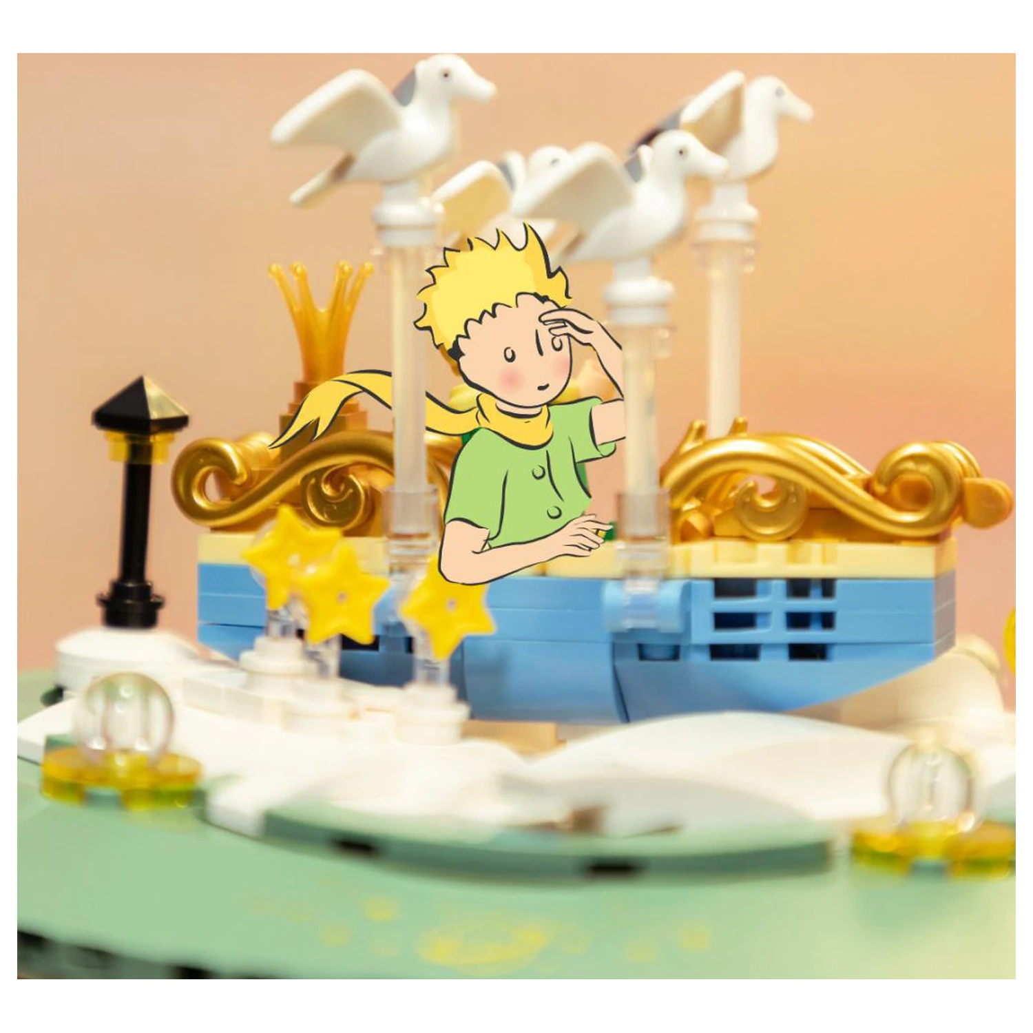 Set de construcție Micul Prinț Clepsidra 31 cm poza produsului