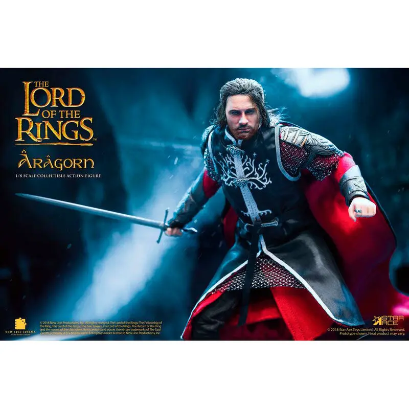 The Lord of the Rings Aragorn Real Master figurină 23cm poza produsului
