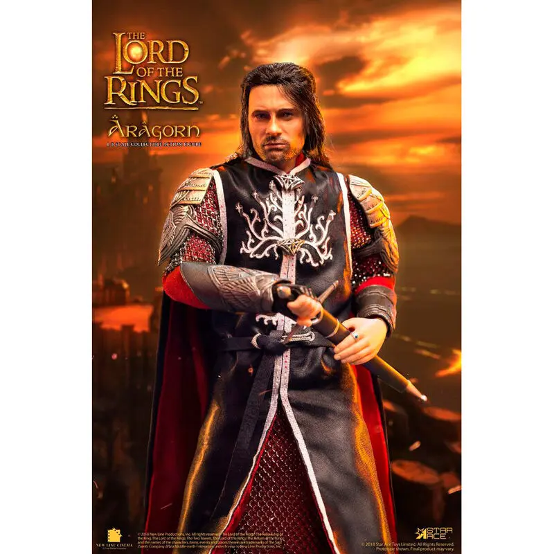 The Lord of the Rings Aragorn Real Master figurină 23cm poza produsului