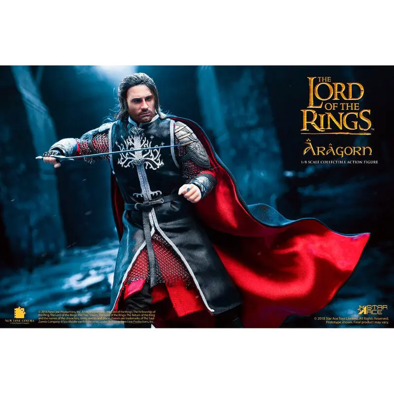 The Lord of the Rings Aragorn Real Master figurină 23cm poza produsului