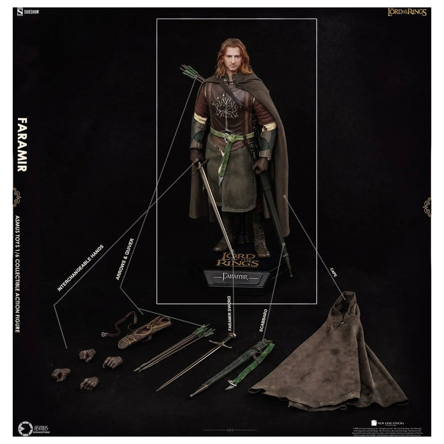 The Lord of the Rings Figurina de actiune 1/6 Faramir 30 centimetri poza produsului